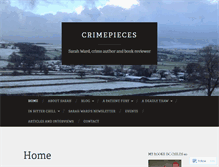 Tablet Screenshot of crimepieces.com